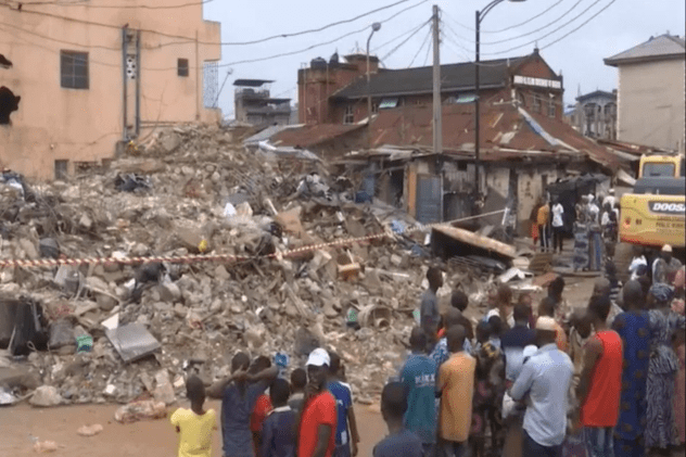 VIDEO| O clădire din Nigeria s-a prăbușit în doar câteva secunde. Bilanțul victimelor
