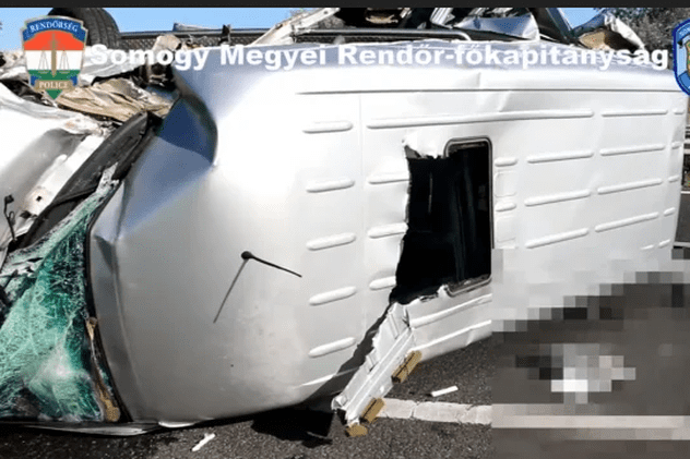Un român a murit și alți 8 sunt gravi răniți după un accident de microbuz în Ungaria