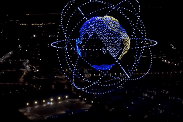 VIDEO | Spectacol cu peste 3.000 de drone pe cerul orașului Xi’an din China. Show-ul a intrat în Cartea Recordurilor