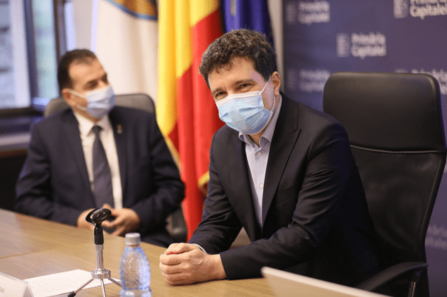 Nicușor Dan, primarul Capitalei. Foto: Eli Driu / Libertatea