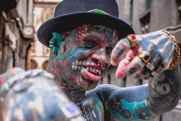 Unde își face următorul tatuaj Marcelo Ribeiro, bărbatul cu peste 1.000 de desene pe piele și 98% din suprafața corpului acoperită