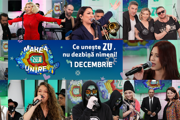 „Ne vedem la Marea Unire ZU, de 1 decembrie, la Radio ZU !”