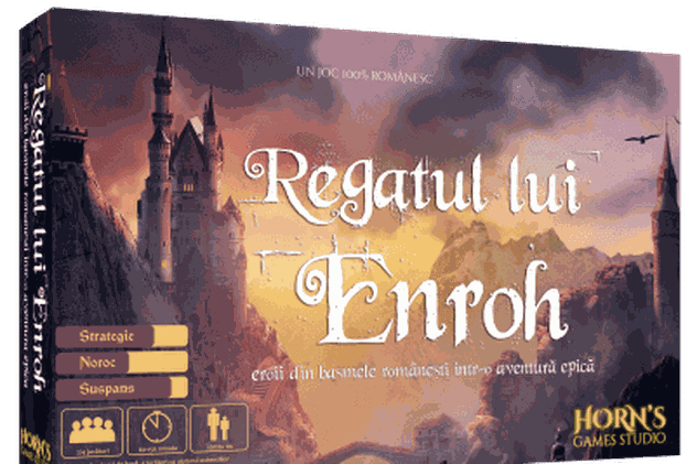 Pornește în călătoria prin Regatul lui Enroh - un joc de societate fascinant!