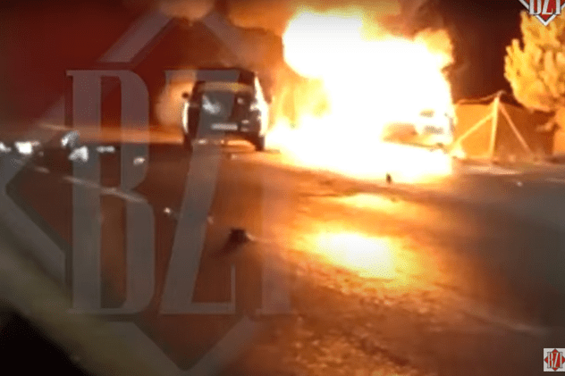 Grav accident în Iași: Două mașini au fost cuprinse de flăcări, după ce un șofer băut a intrat pe contrasens