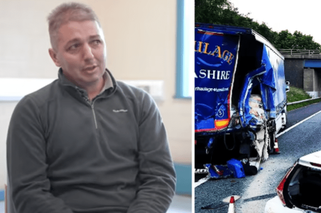 Un șofer român de TIR a ucis trei oameni într-un accident, din cauză că se uita pe telefon la site-uri pentru adulți, în Marea Britanie
