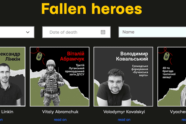 Proiectul din Ucraina care spune poveștile celor uciși de Rusia în război: „Își trăiau viața ca noi toți și dintr-odată au dispărut”