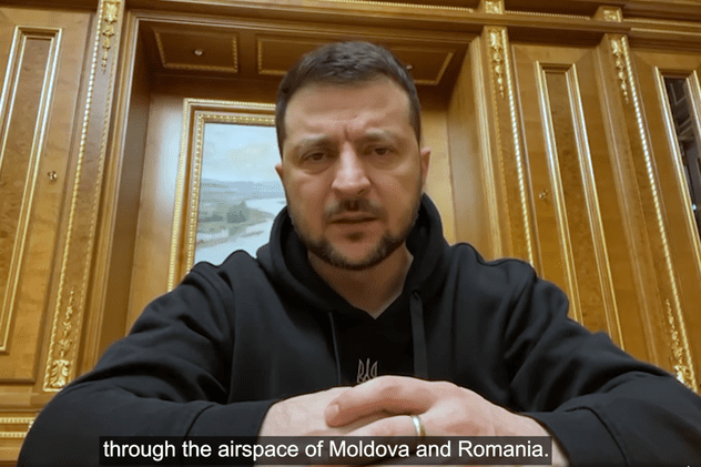 Zelenski contrazice Ministerul român al Apărării și insistă: mai multe rachete rusești au traversat spațiul aerian al României