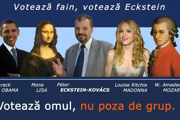 Campanie electorală susţinută de Mozart, Madonna, Mona Lisa şi Obama