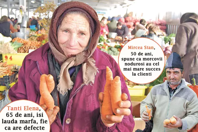 Pieţarii pot răsufla uşuraţi: pot vinde şi legume urâte!