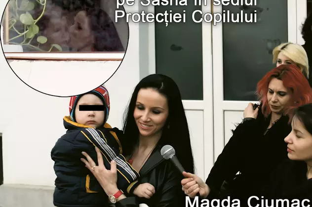 Magda şi-a regăsit copilul