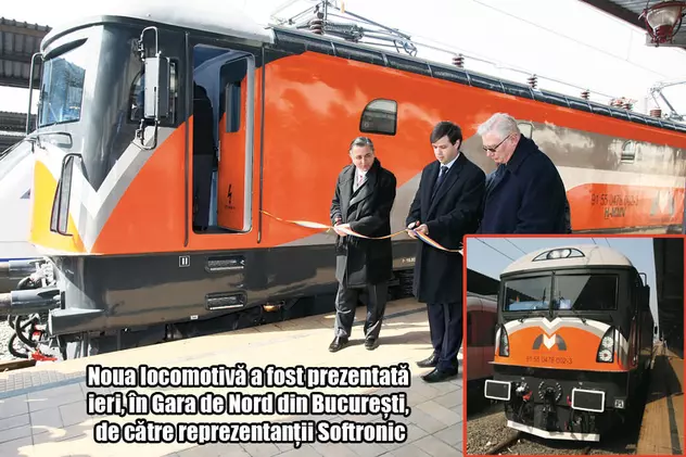 Aşa arată prima locomotivă fabricată în România după 20 de ani