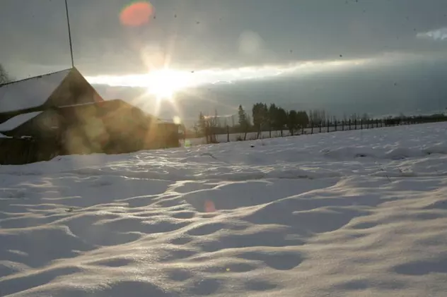 Mai multe sate din Vaslui, izolate din cauza ninsorii
