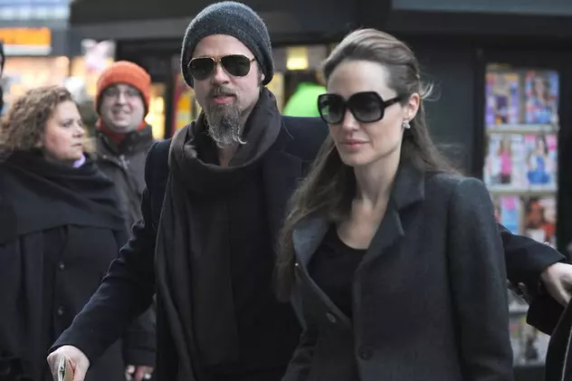 Angelina Jolie şi Brad Pitt, într-o vizită-surpriză în Sarajevo