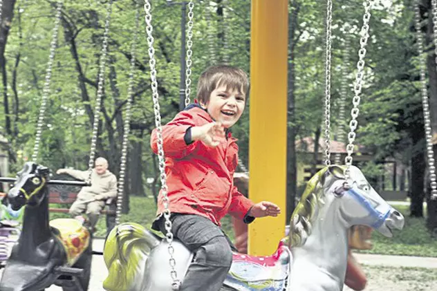 În Herăstrău a fost construit un superloc de joacă pentru copii