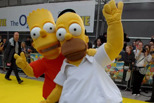 Homer Simpson, cel mai important personaj de film din ultimii 20 de ani 