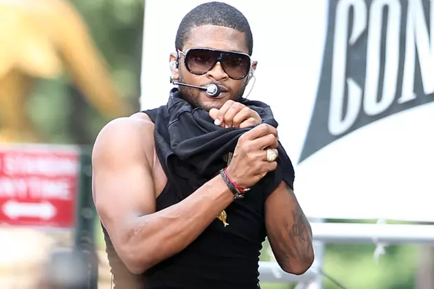 Usher vrea un 'harem', ca al lui Hugh Hefner