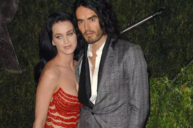 Katy Perry a primit ca dar de nuntă, de la Russell Brand, o tigroaică