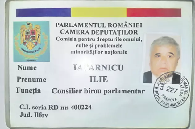 Deputatul Nicolae Păun: «Legitimaţia este falsă»