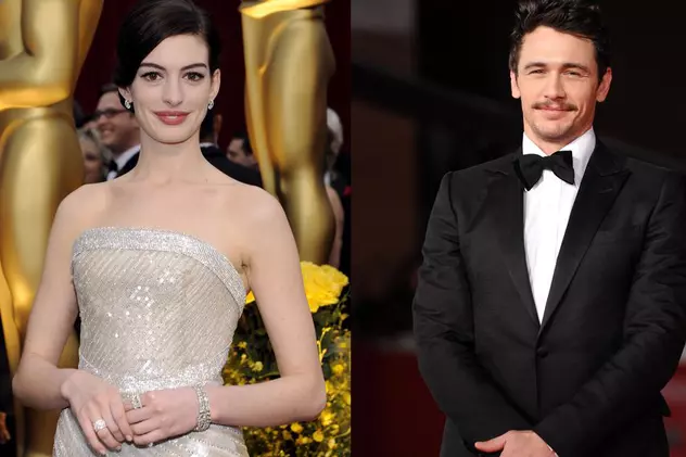 Anne Hathaway şi James Franco prezintă gala premiilor Oscar din 2011