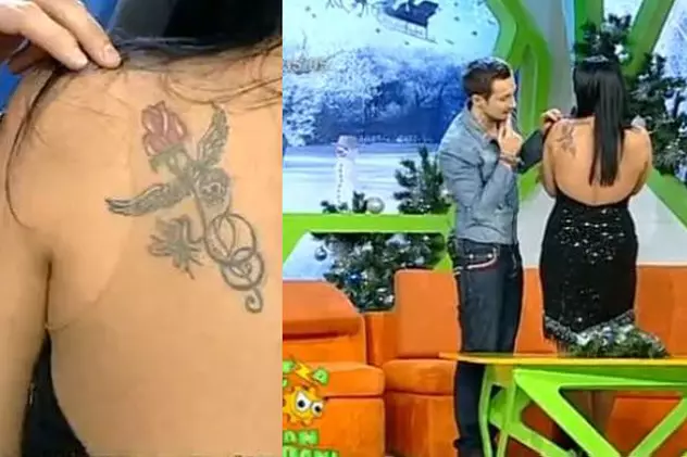 Video | Iată ce tatuaj şi-a tras Carmen Şerban pe spate