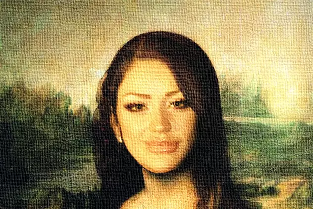 Iată cum ar arăta Mona Lisa dacă Da Vinci ar trăi, azi, pe plaiurile mioritice!