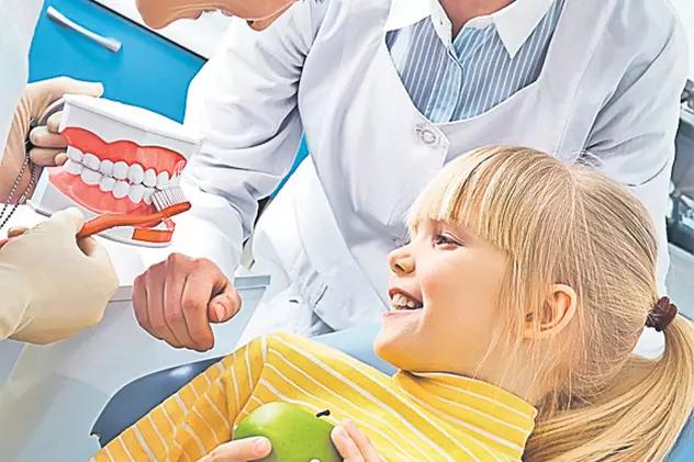 Cum convingi copilul să meargă la dentist