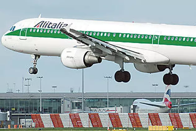 Un bărbat a încercat să deturneze un avion Alitalia spre Libia