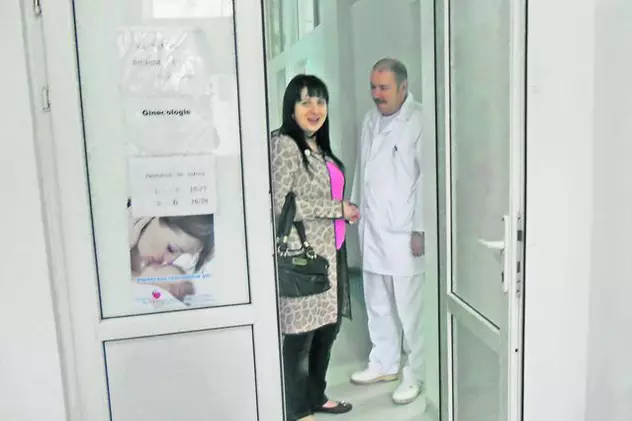 Carmen Şerban se duce des la ginecolog, la Spitalul CF2, din Bucureşti