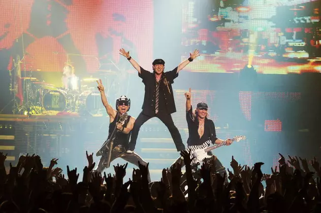 Trupa Scorpions a încins publicul român în concertul de adio de la București
