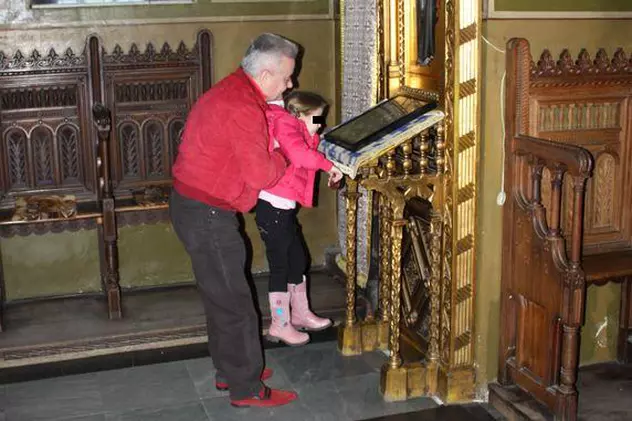 Irinel şi Irina Columbeanu s-au recules la mănăstire | FOTO