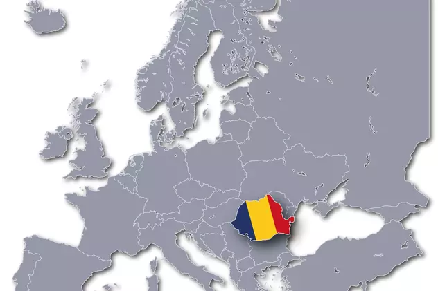 Harta cu evoluția teritoriului României