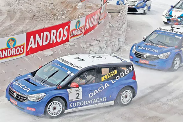 Dacia Lodgy a câştigat primul concurs de raliu