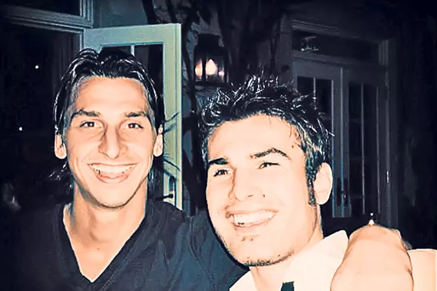 Adrian Mutu şi Zlatan Ibrahimovici, colegi de petrecere
