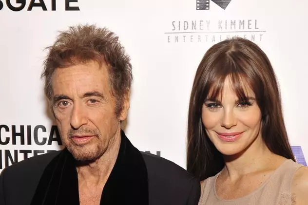 Ar putea să-i fie bunic! Al Pacino şi-a tras iubită cu 40 de ani mai tânără! FOTO