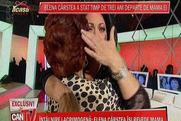 Elena Cârstea a plâns în hohote, într-o emisiune TV. Ce a făcut-o să aibă atâtea emoţii