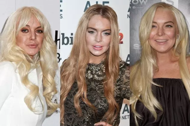 Foto: Cele mai oribile 6 apariţii ale lui Lindsay Lohan! Uite cât de rău arată!