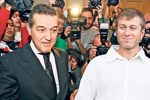 Gigi Becali, şeful Stelei, şi Roman Abramovici, cel al lui Chelsea, au în comun metodele prin care au devenit bogaţi