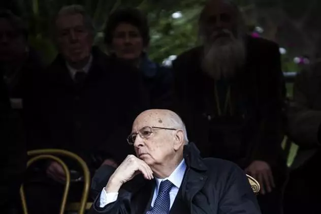 La 88 de ani, Giorgio Napolitano a fost reales în funcţia de preşedinte al Italiei