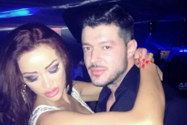 Poze: Bianca Drăguşanu şi Victor Slav, distracţie în club