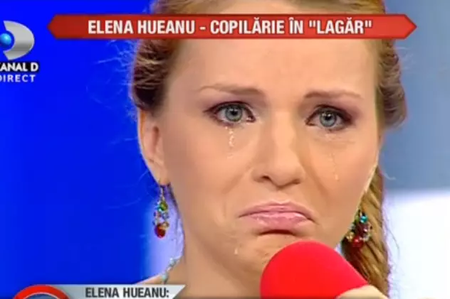 Elena Hueanu, ÎN LACRIMI LA TELEVIZOR! "Tata a vrut de multe ori SĂ O OMOARE PE MAMA"