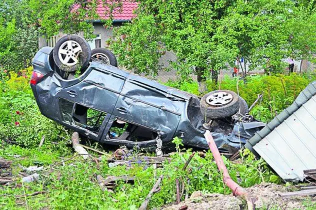 «Şoferi-cascadori» în judeţul Buzău