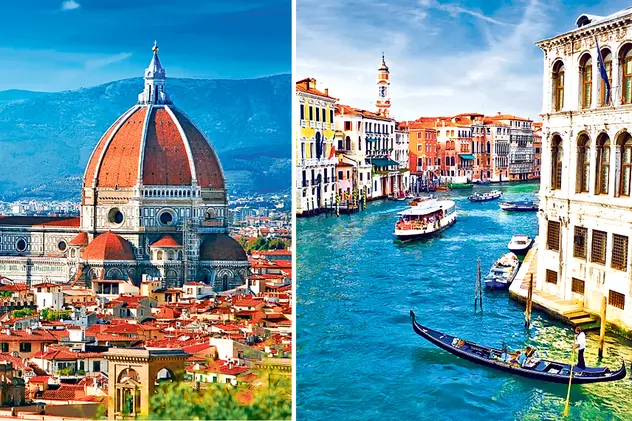 TURISM | De la măreţia Florenţei, la unicitatea Veneţiei