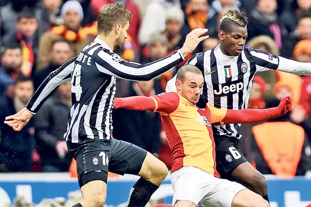 Sneijder a ucis «Bătrâna Doamnă»! Olandezul lui Galatasaray a eliminat-o pe Juventus din Ligă