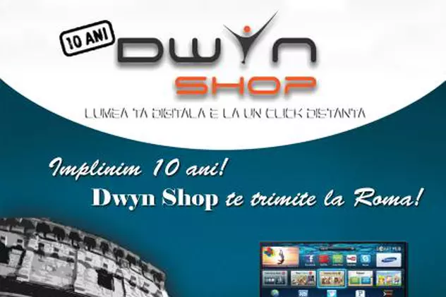 (P) Dwyn Shop te trimite la Roma!