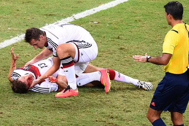 Müller a fost cusut în vestiar şi e incert pentru meciul cu SUA