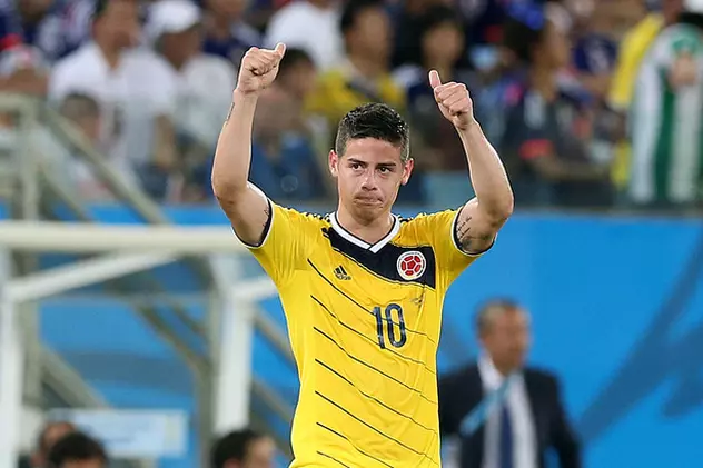 Columbianul Rodriguez e cel mai bun jucător din faza grupelor Campionatului Mondial