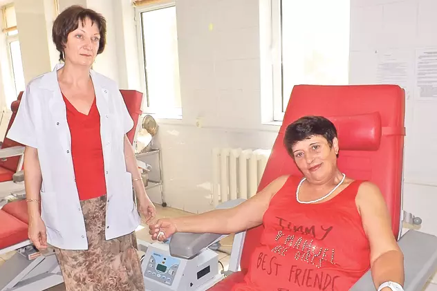 De 44 de ani, donează viaţă! Gălăţeanca Maria Năstase este unul din cei mai vechi donatori de sânge din România