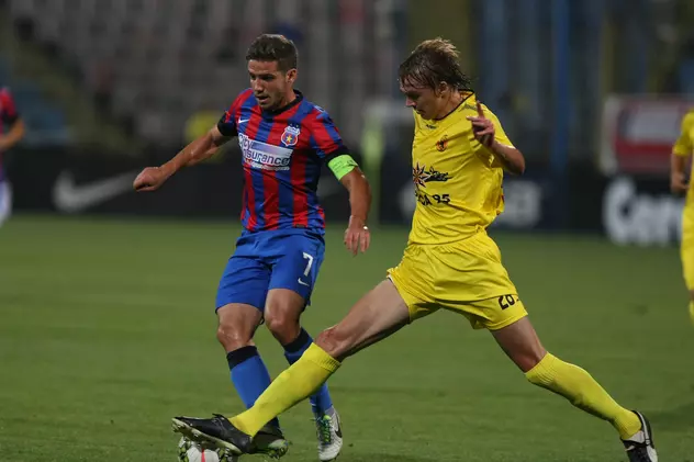 VIDEO / Liga I: Steaua - FC Brașov 2-0. Popa a deschis scorul după o fază comică