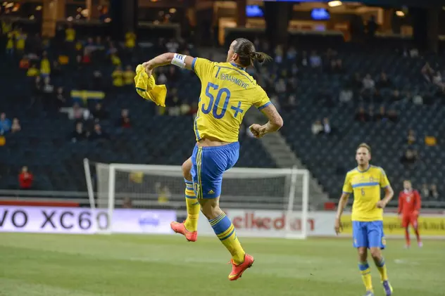 VIDEO / Ibrahimovici a devenit cel mai bun marcator al Suediei