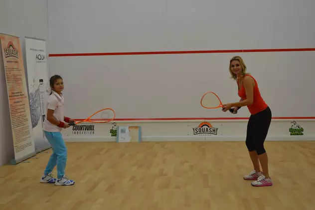 Ruxandra Dragomir o pregătește pe fiica ei să devină o jucătoare de tenis. Ce sport are în programul de antrenamente